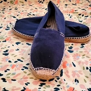 Navy Blue Espadrilles for Women